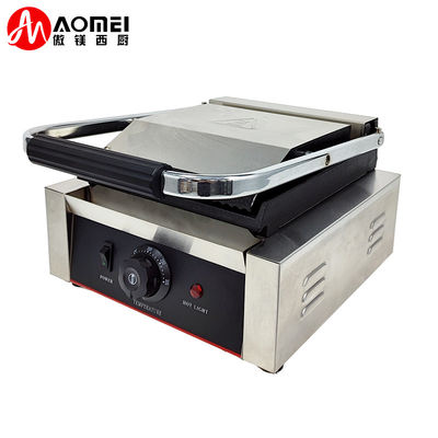 Elektrische Grill Panini Grill Sandwichmacher Kontakt Grillmaschine 1800W leicht zu reinigen