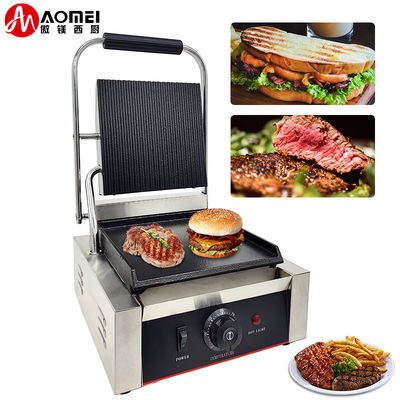 Einköpfige elektrische Panini-Press-Sandwich-Maschine ohne App-gesteuerte Funktionalität