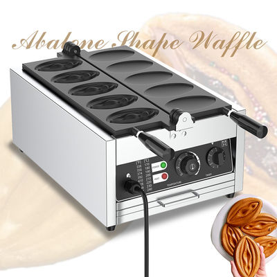 Nichtklebende Snack-Ausrüstung Elektrische Vagina Waffelfabrik 375*630*250mm für den Handel