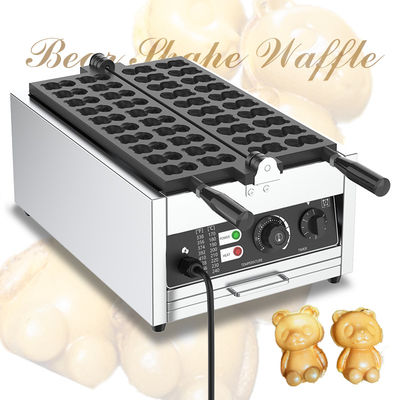 2024 Jahr Spannung 220v 20 Stück Gusseisen Mini Bärenform Taiyaki Waffelfabrik