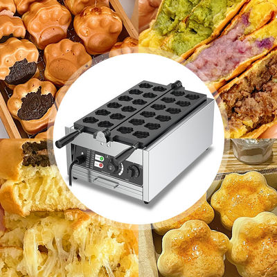 3000W Bärenpfoten Muffin Backmaschine mit Katzenpfotenform Spannung 220v Cartoon Waffle