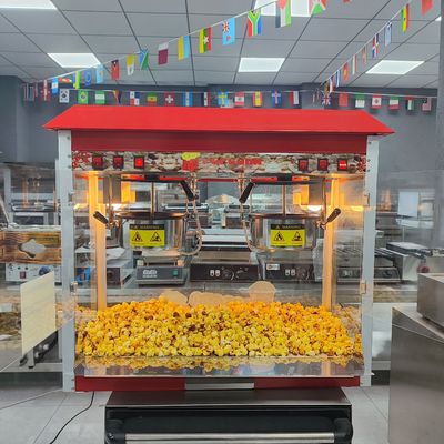 860*420*740mm Elektrische Popcornmaschine für Snack Food-Verarbeitung