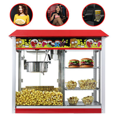 Automatische Popcornmaschine mit Nahrungsmittelwärmer Anzeige und Innen Topf Größe Dia190 * H60mm