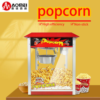 Rote industrielle Popcorn-Maschine für Kino Elektrische Popcorn-Maschine