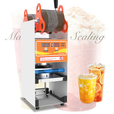 B2B Versiegelungsmaschine für Getränke Kaffee Heißgetränke mit 350w Leistung und 1 Tasse Kapazität