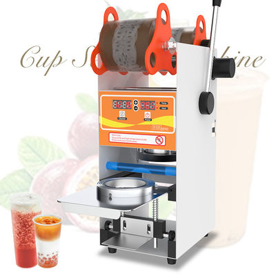 Bubble Tea Cup Sealer Verpackungsmaschine 205*265*490mm Tasse Versiegelungsmaschine Kapazität 1 Tasse