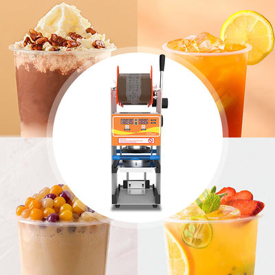 Bubble Tea Cup Sealer Verpackungsmaschine 205*265*490mm Tasse Versiegelungsmaschine Kapazität 1 Tasse