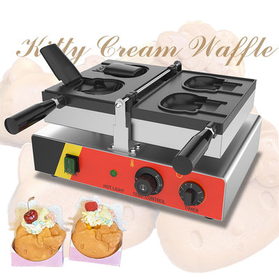 Temperaturbereich von 50-300C Katzenförmige Hello Kitty Taiyaki Waffelmachine für zu Hause