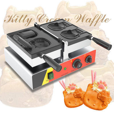 Temperaturbereich von 50-300C Katzenförmige Hello Kitty Taiyaki Waffelmachine für zu Hause