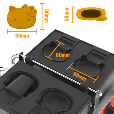 Temperaturbereich von 50-300C Katzenförmige Hello Kitty Taiyaki Waffelmachine für zu Hause