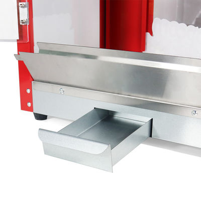 110-240V/50-60HZ gesunde Lebensmittel SS Material kommerzielle Popcorn-Maschine mit Warenkorb