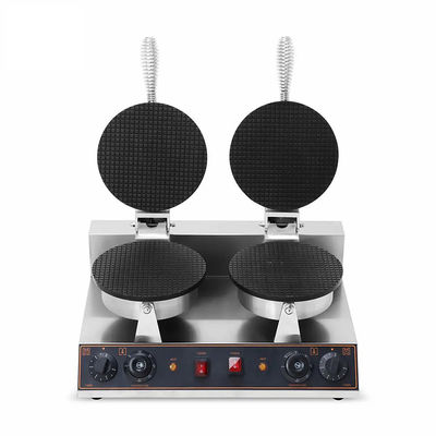 2400W kommerzielles Backwerkzeug Eiscreme-Kegelmaschine Waffel-Kegelmacher