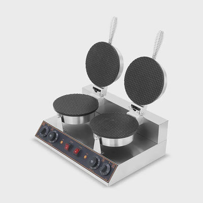2400W kommerzielles Backwerkzeug Eiscreme-Kegelmaschine Waffel-Kegelmacher