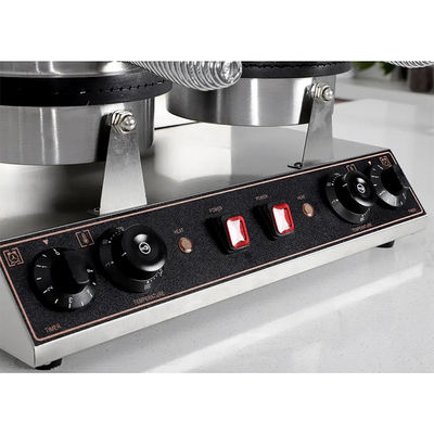 2400W kommerzielles Backwerkzeug Eiscreme-Kegelmaschine Waffel-Kegelmacher