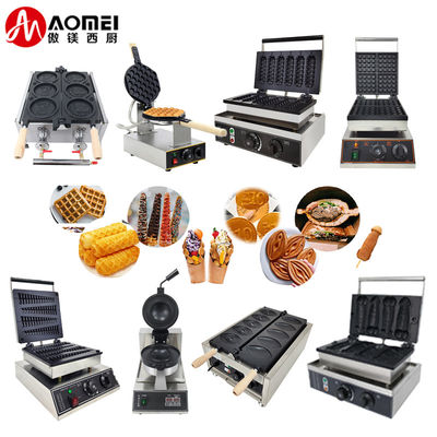 Elektrische Waffelmaschine für Snackbar