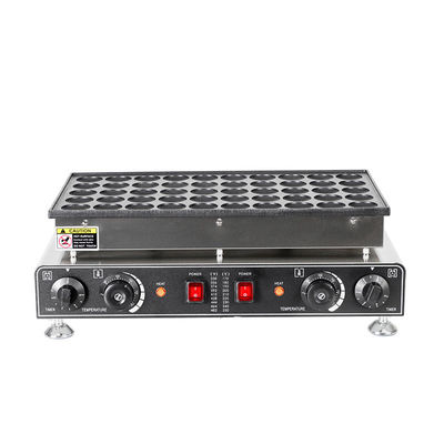 Hohe Produktivität 50 Löcher Elektrische Mini Pfannkuchen Waffelfabrik für kommerzielle Lebensmittelmaschine